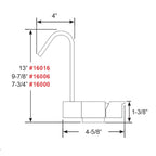 Scandvik Geometric Style Fold Down Mixer  775 Height 16000