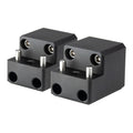 PTM Watersports Board Rack Mount  4 Bolt  Black  Pair P131681400TEBBK