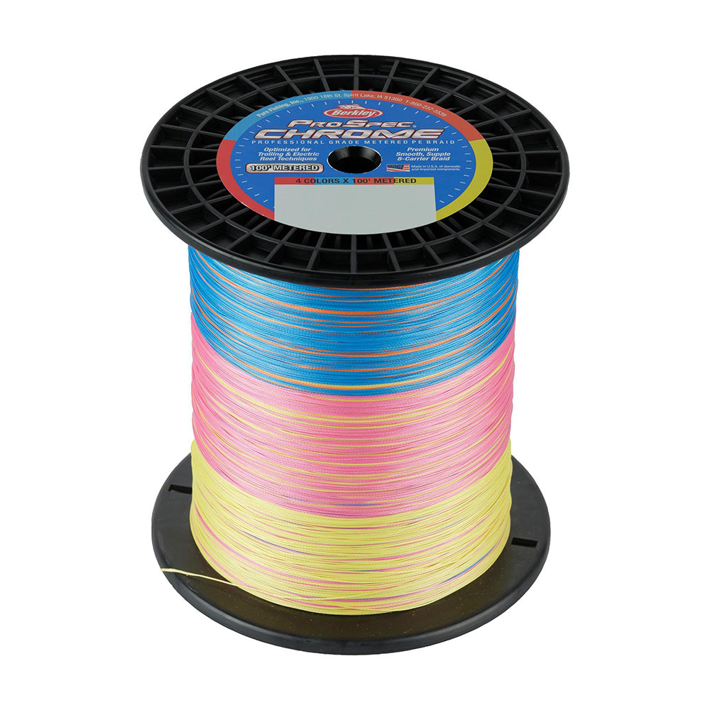 Berkley ProSpec Chrome 4 x 100 Metered Braid  100lb  3000yd 1641080