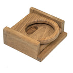 Whitecap Teak Folding Drink Holder 62601
