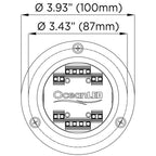 OceanLED Sport S3166S Underwater LED Light  Ultra White 012102W