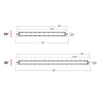 RIGID Industries SAE Compliant SRSRS 20 Light Bar  Black 920413