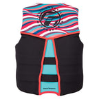 Full Throttle Womens RapidDry FlexBack Life Jacket  Womens XS  PinkBlack 14250010581022