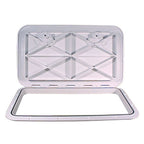 Beckson 14 x 24 Flush Hatch White  ASA Material  Acrylonitrile Styrene Acrylate HT1424AW
