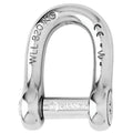 Wichard SelfLocking Allen Head Pin D Shackle  8mm Diameter  516 1304W