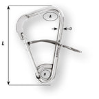 Wichard Automatic Mooring Hook  170mm Length  61116 2329W