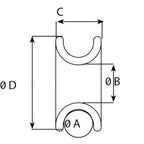 Wichard FRX6 Friction Ring  7mm 932 20705W